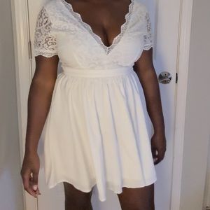 White Lace Desss